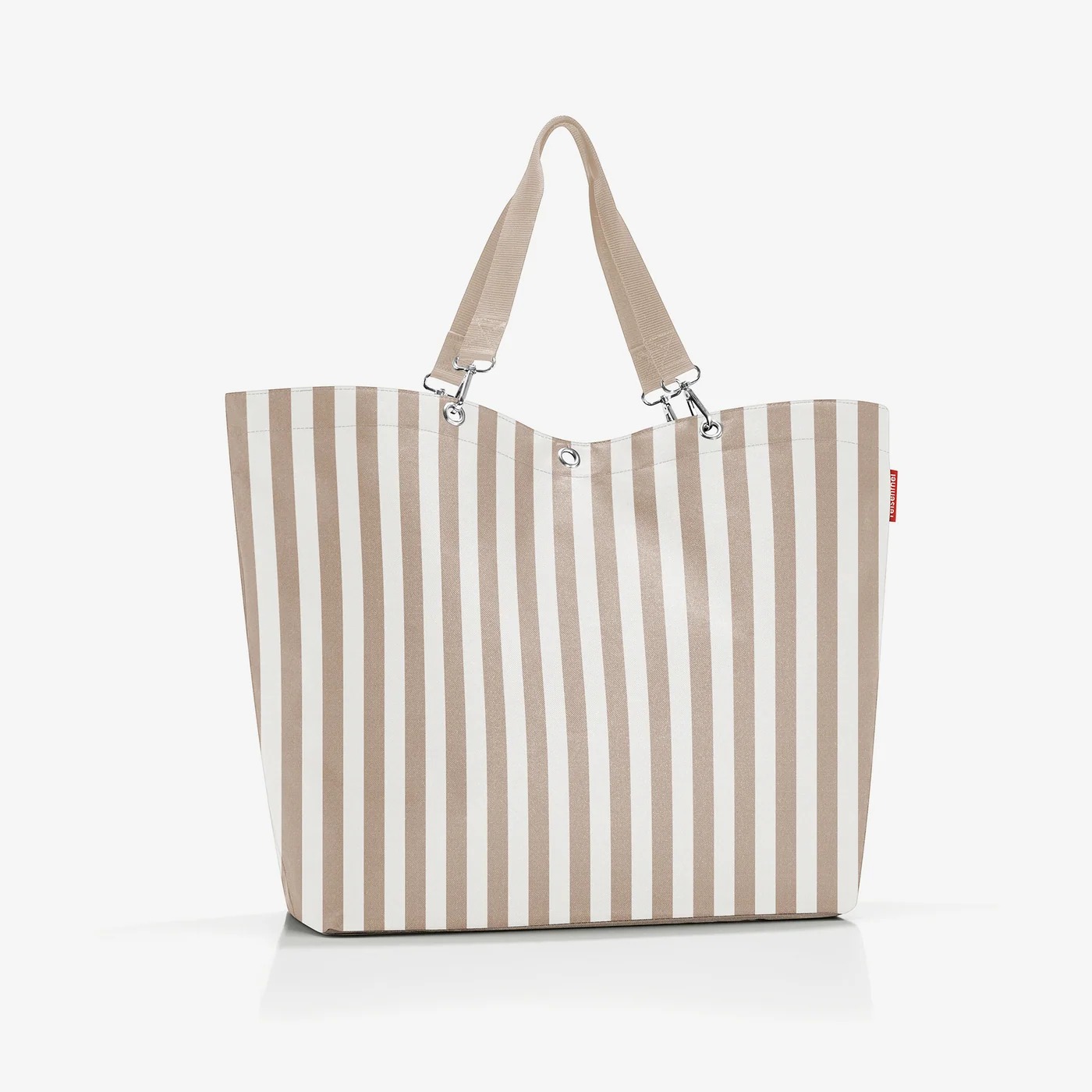 Bolso para compras XL summer stripes coffee