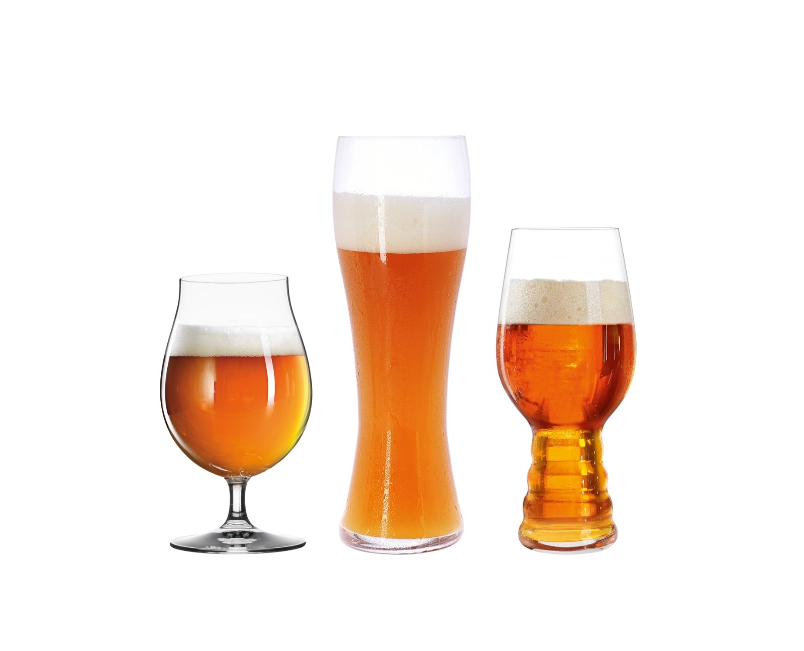 Set de 3 copas para cervezas clásicas
