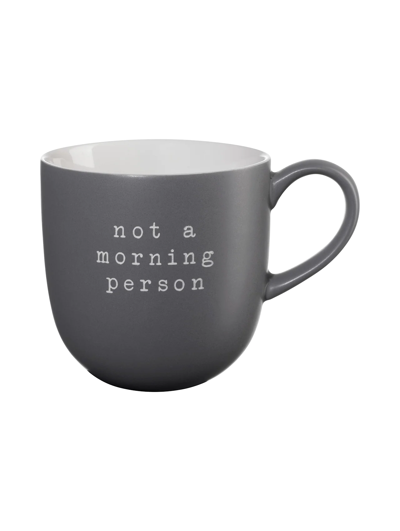 Taza Hey! "not a morning person"