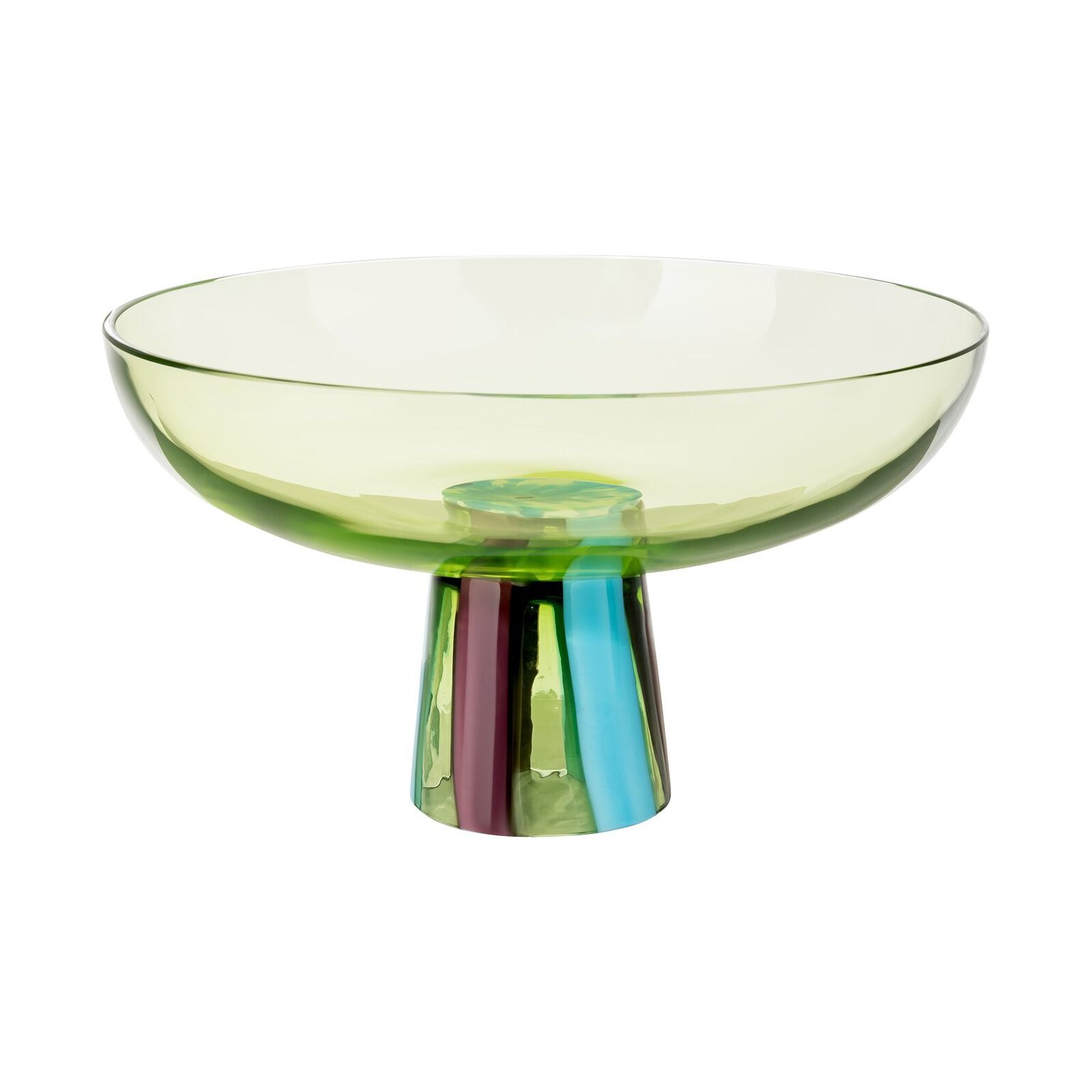 Decoración de vidrio green