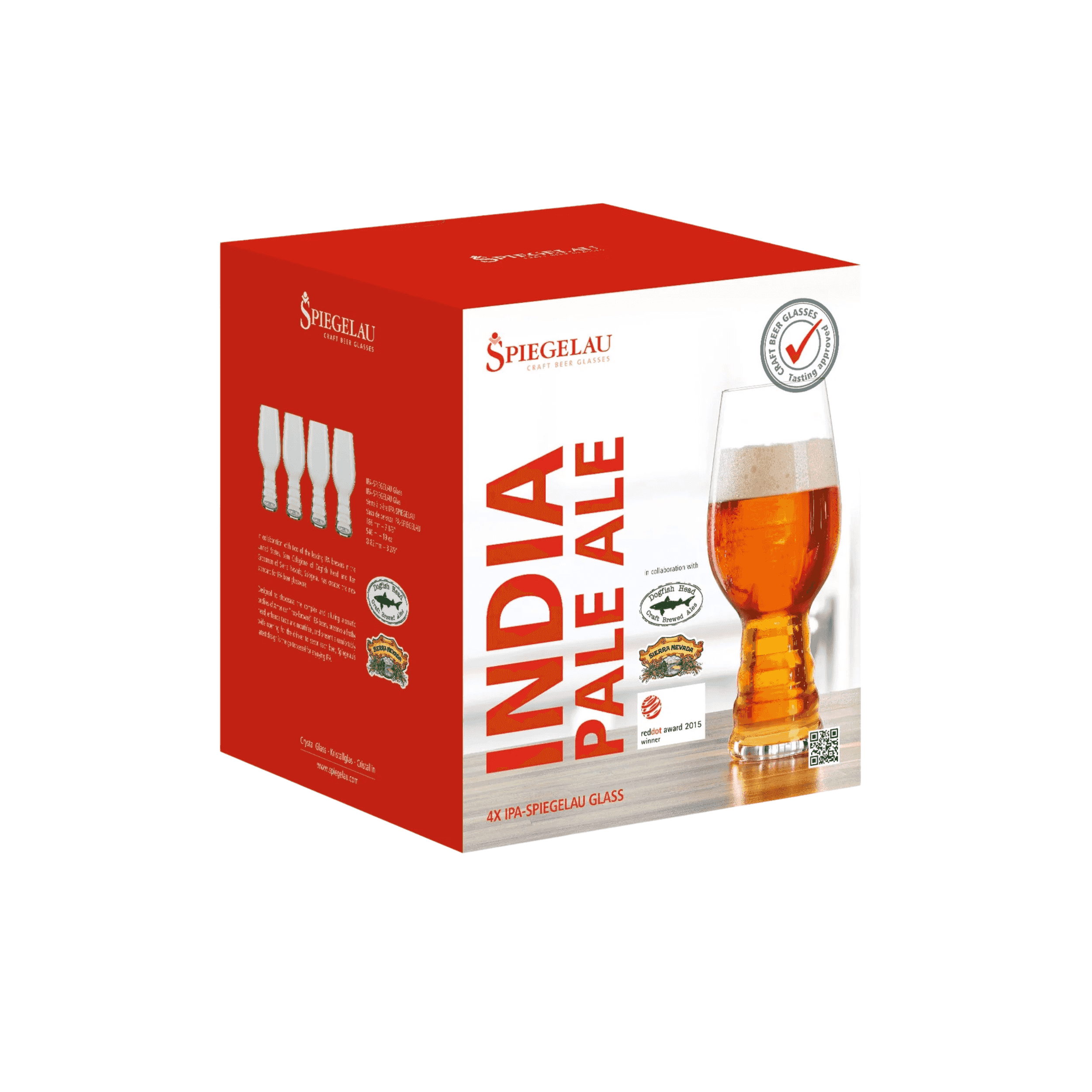 Vasos de Cerveza - Set de 4