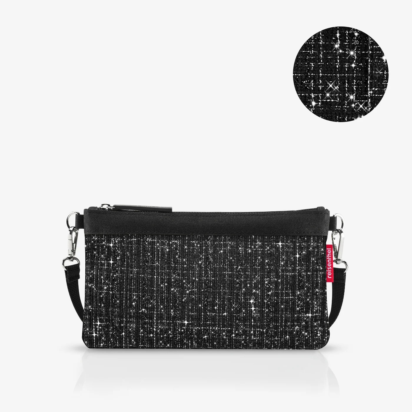 Mini bolsa boucle black