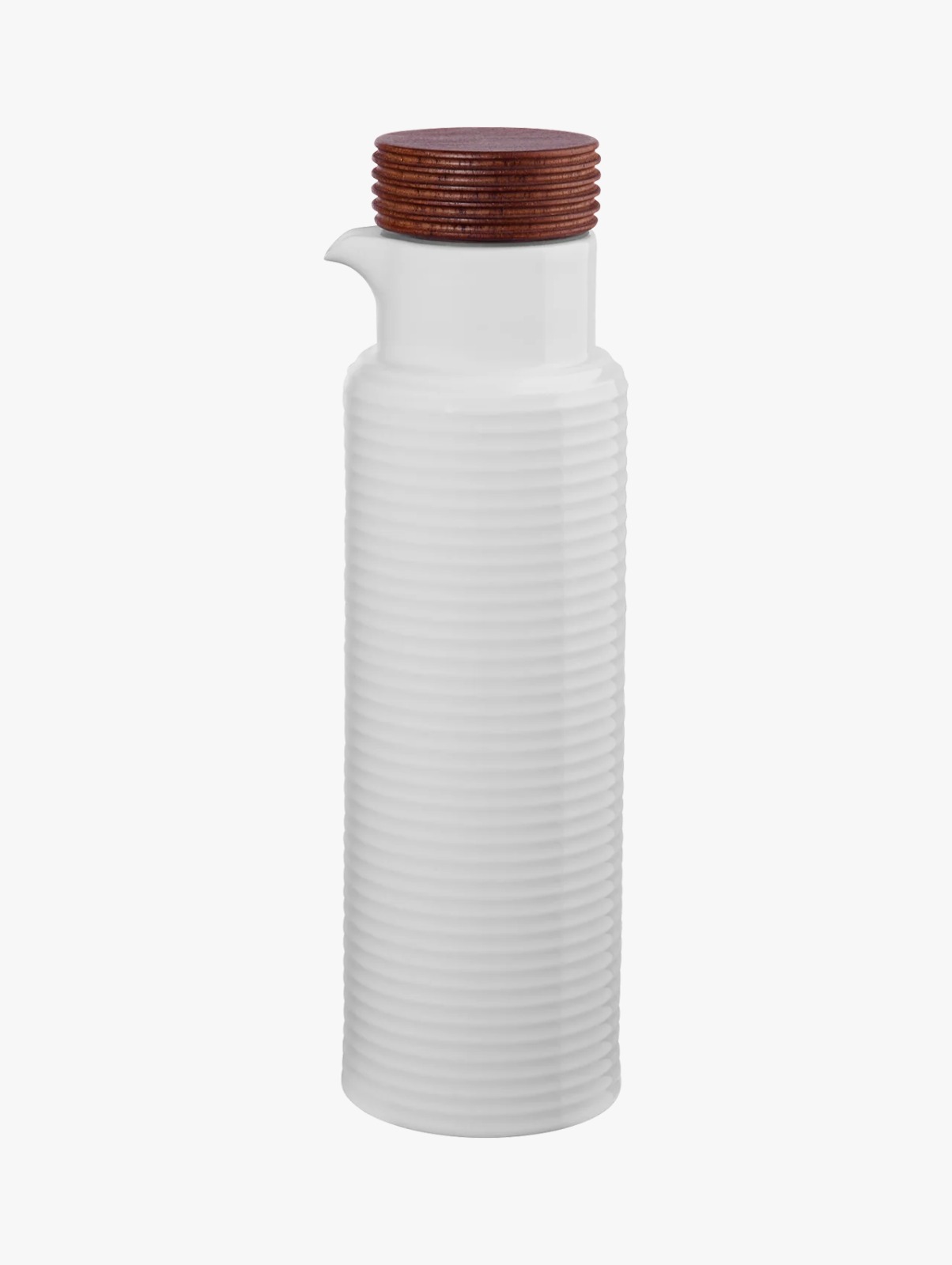 Botella para vinagre / aceite blanca 0.4 L