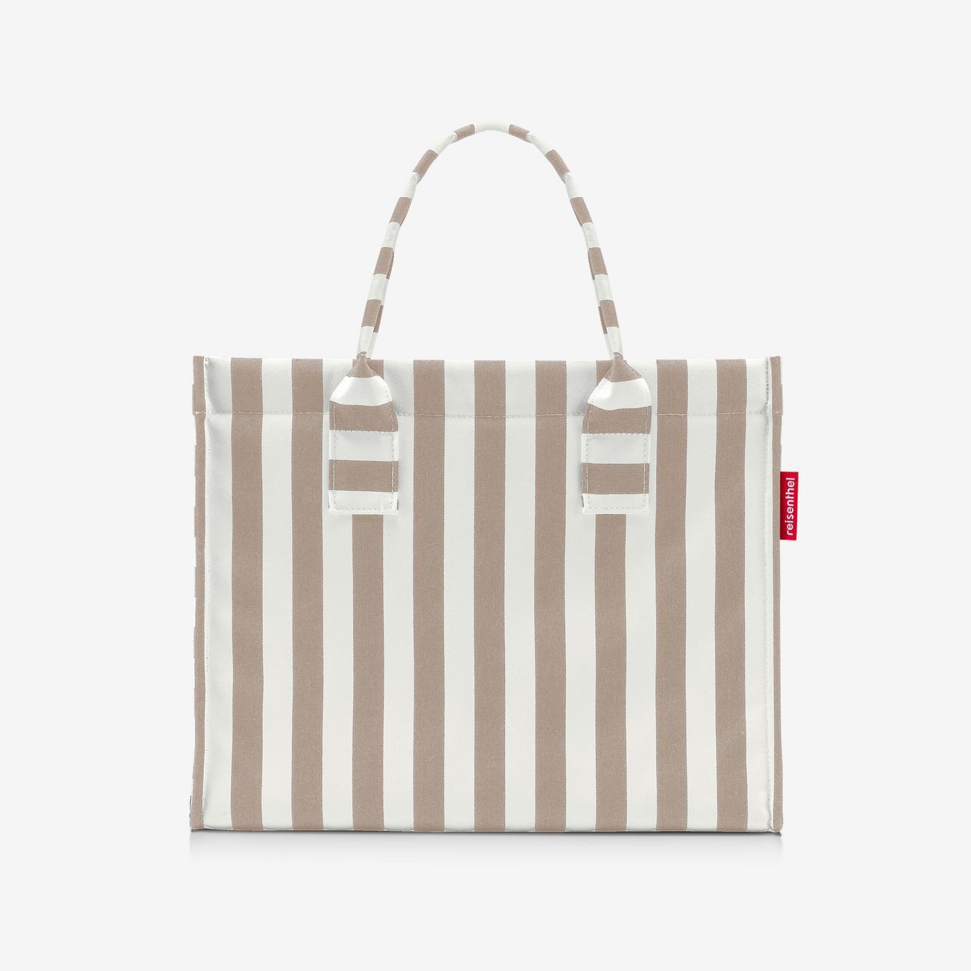 Bolso de compras summer stripes coffee