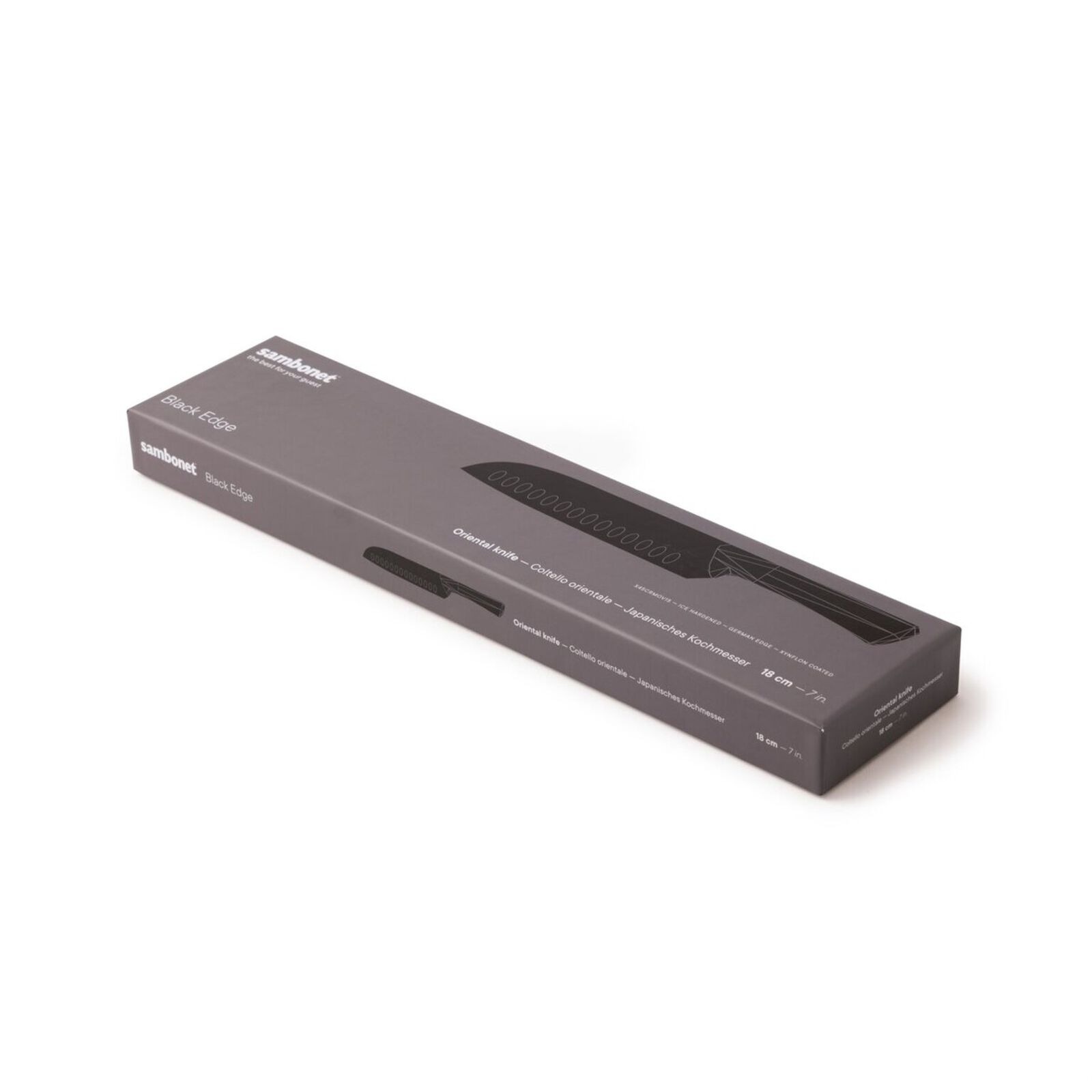 Cuchillo de cocina oriental de 18 cm