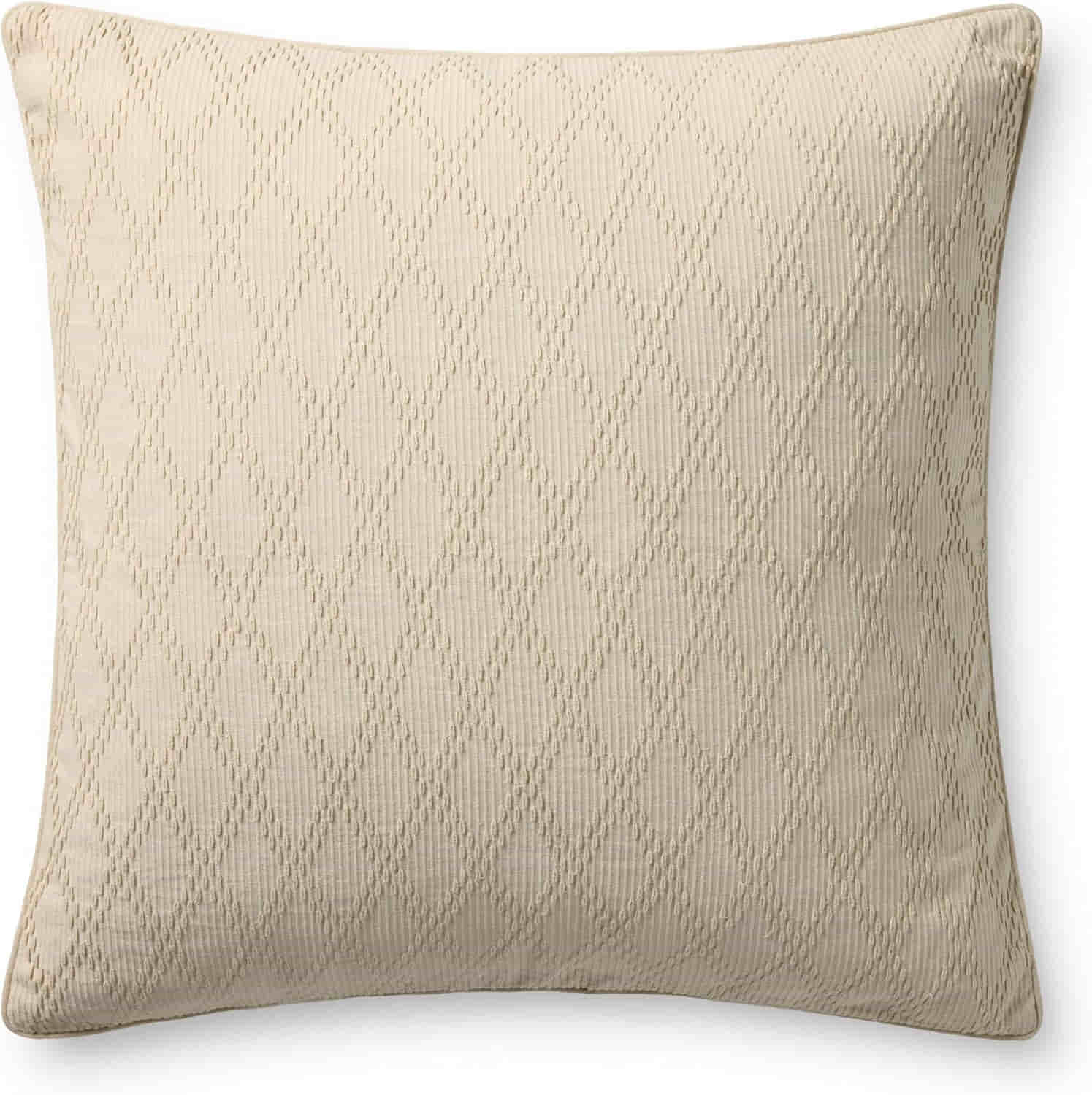 Cojín ivory 26'' x 26''	