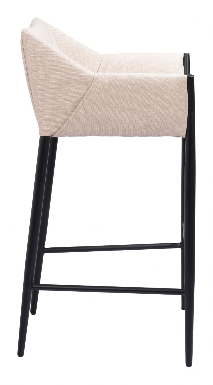 Silla de bar andover beige