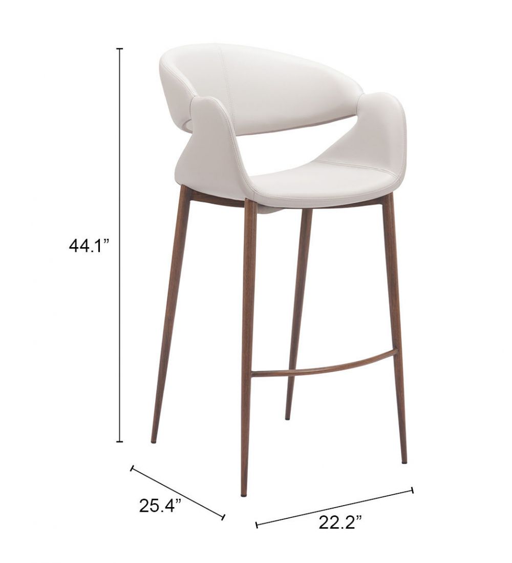 Silla de bar limay beige