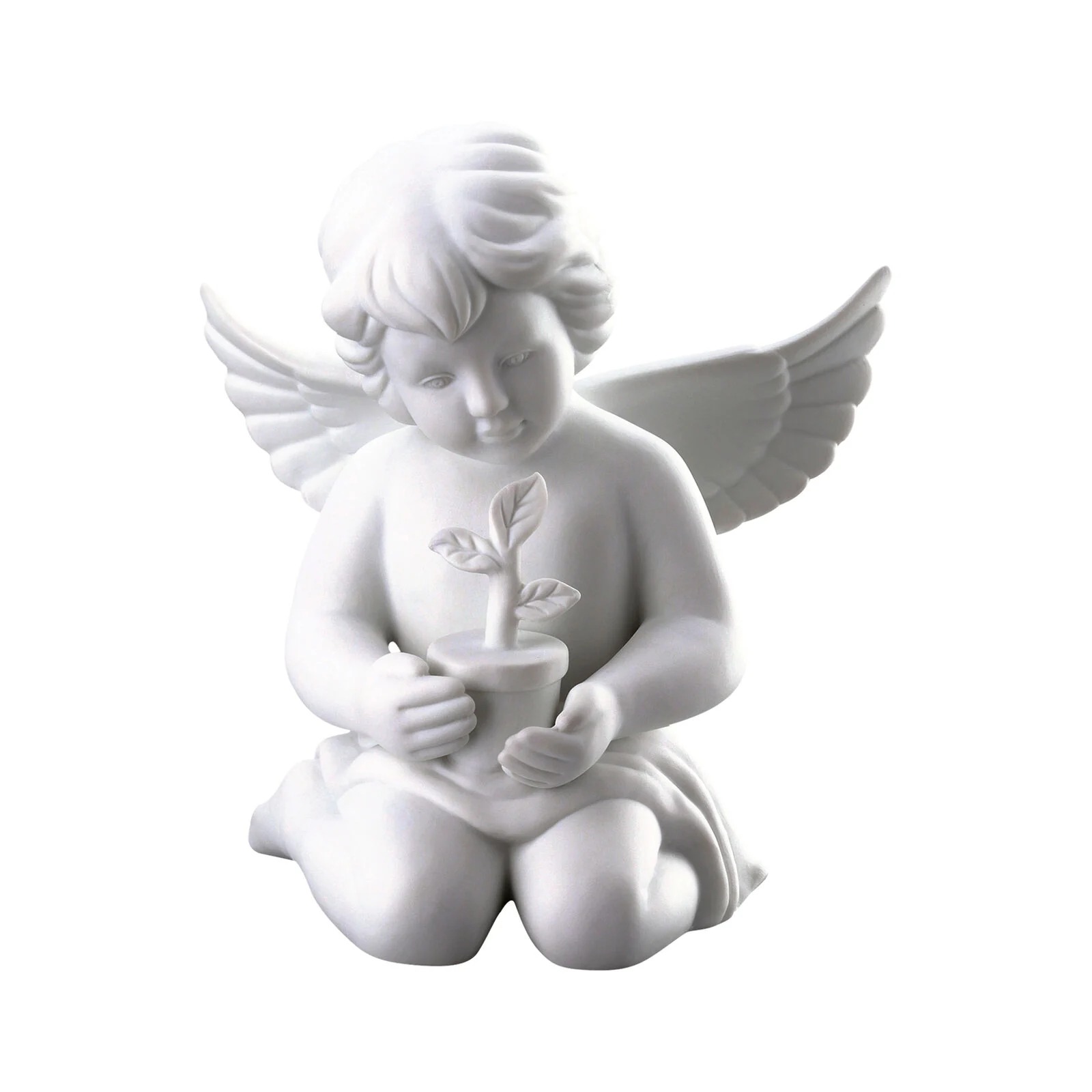 Ángel con flor 