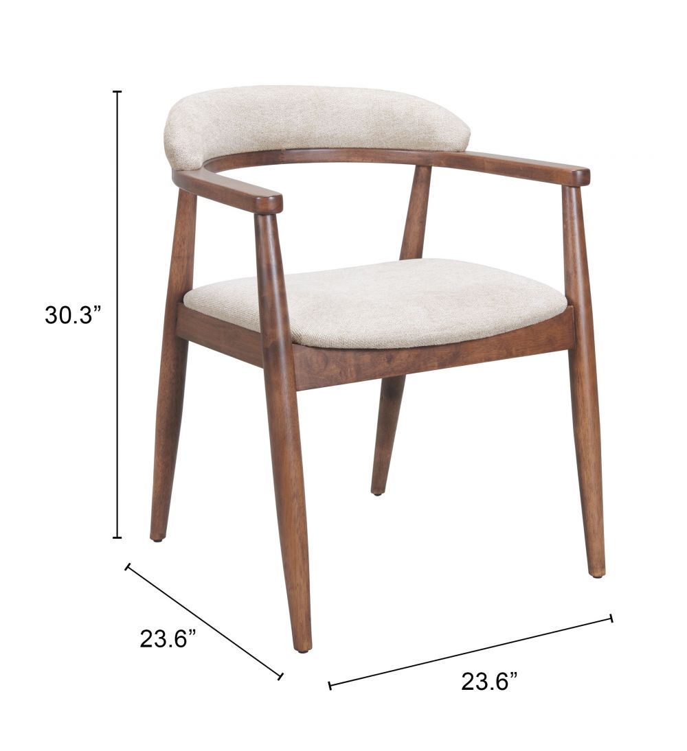 Silla de comedor goka beige