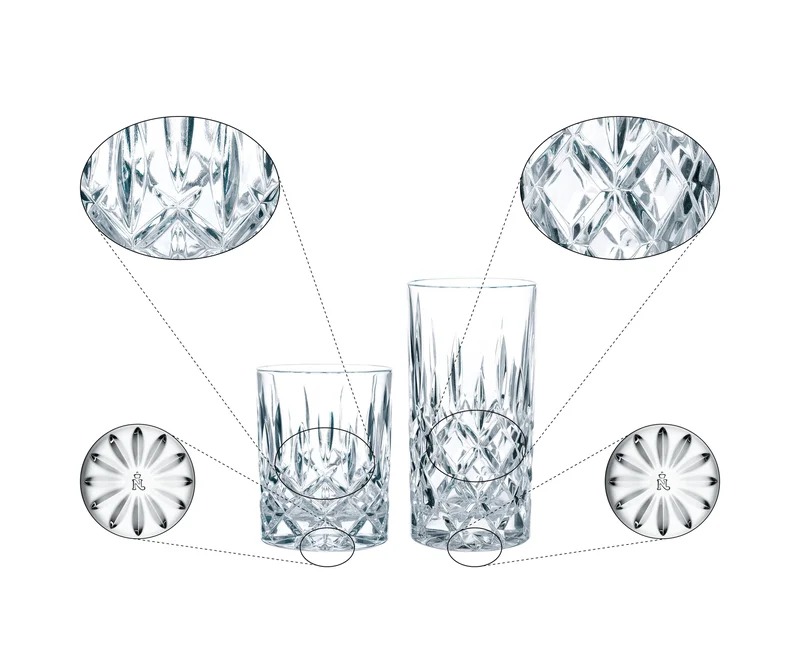 Juegos de 8 vasos - noblesse