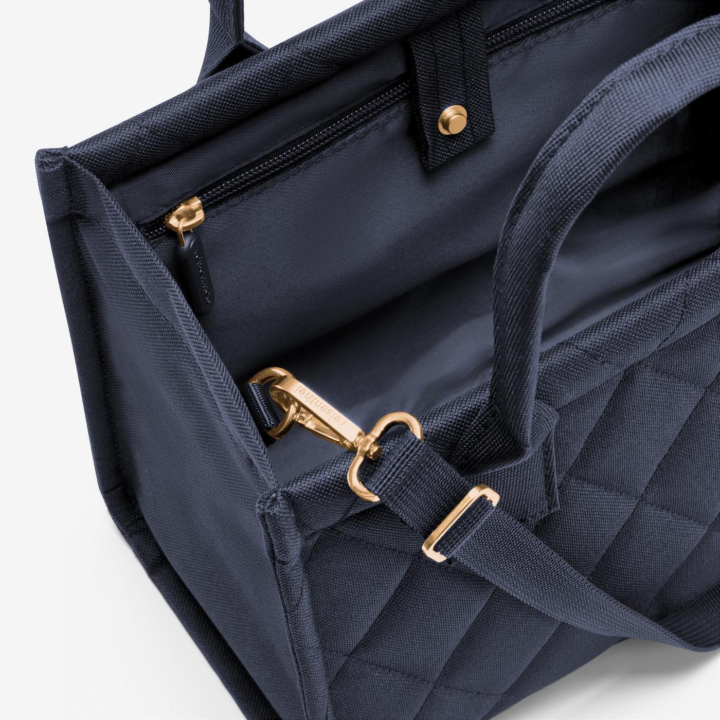Bolsa de compras XS rhombus gold midnight